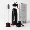 WhatsApp Image 2025-08-16 at 12.00.01_2361cda6 Bejupi-350 ml Drinking Bottle, Stainless Steel, Black, Portable Bottle with Brush